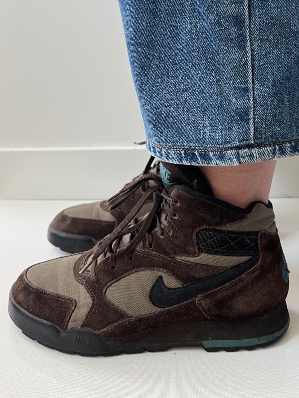 Vintage brown Nike Hiking boots